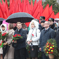 Торжественный митинг, посвященный Дню защитников Отечества и Вооруженных Сил Республики Беларусь