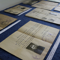 Выставка документов «Судьбы людские. Памяти жертв фашизма» открылась в читальном зале Государственного архива Гродненской области