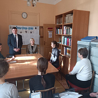 Рабочий визит директора Департамента по архивам и делопроизводству Олега Воинова в Гродненскую область