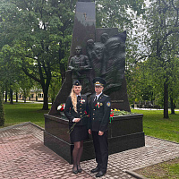 Сотрудники отделов принудительного исполнения Гродненской области приняли участие в торжественных митингах ко Дню Победы