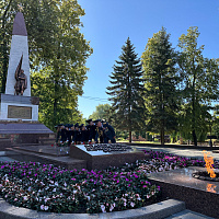 Церемония памяти в парке Жилибера: День Независимости Республики Беларусь