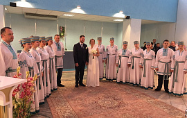 В отделе загса администрации Октябрьского района г.Гродно прошла необычная регистрация брака