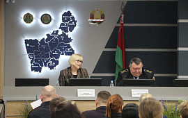 В Гродно прошло заседание коллегии главного управления юстиции по итогам работы органов принудительного исполнения в 2022 году