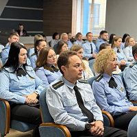 В преддверии Дня всенародной памяти жертв Великой Отечественной войны и геноцида белорусского народа в главном управлении юстиции состоялось выступление старшего прокурора отдела прокуратуры Гродненской области Натальи  Змитревич