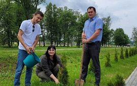 В год благоустройства — зелёный вклад в будущее Кореличей  